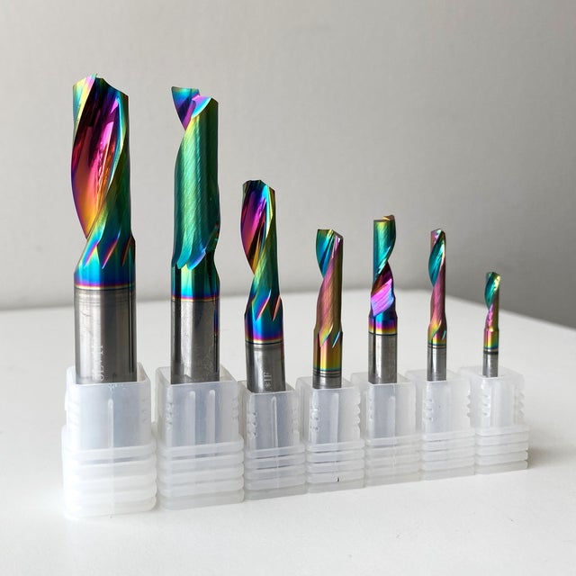 DLC Carbide End Mills - Single Flute