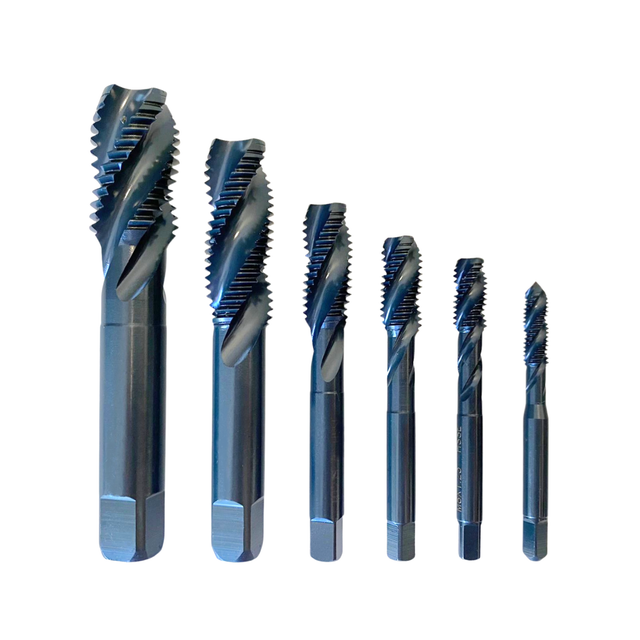 HSSE Nitride Coated Spiral Flute Taps