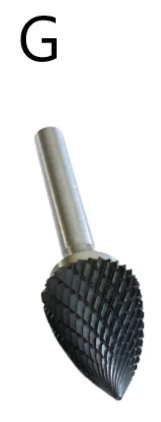 Carbide Burr G - Pointed Tree
