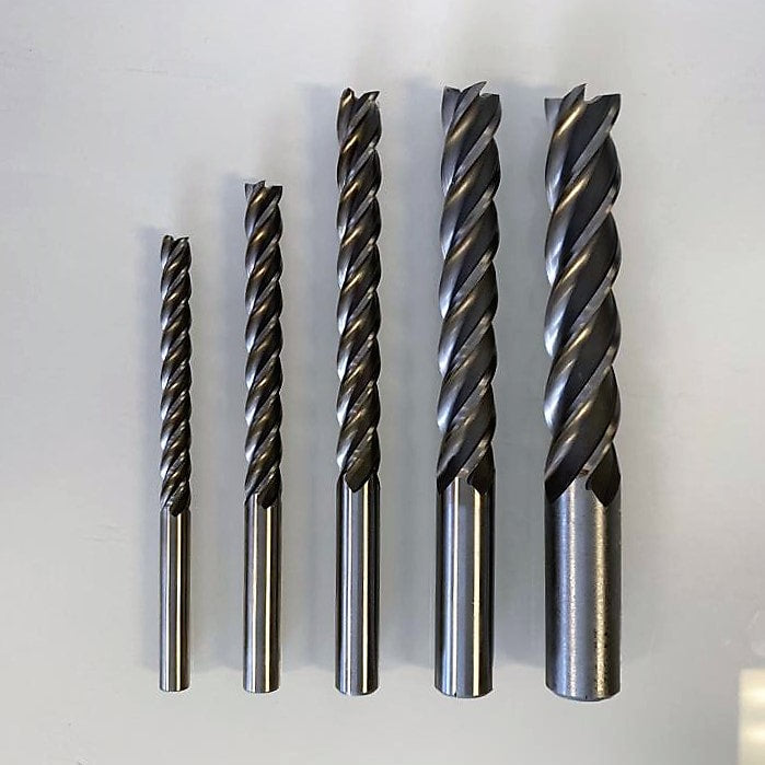 HSS End Mill Extra Long Ø12x100x160 4 Flute