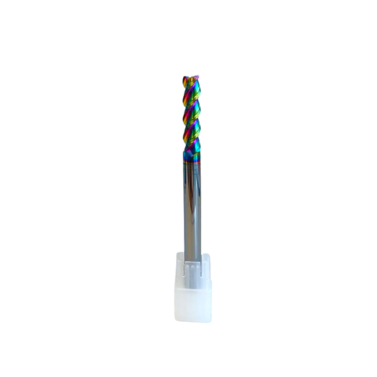 Carbide End Mill Ø4mm 3 Flute DLC Coated (for Aluminium)