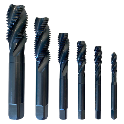 HSSE Spiral Flute Tap M6 Nitride Coated