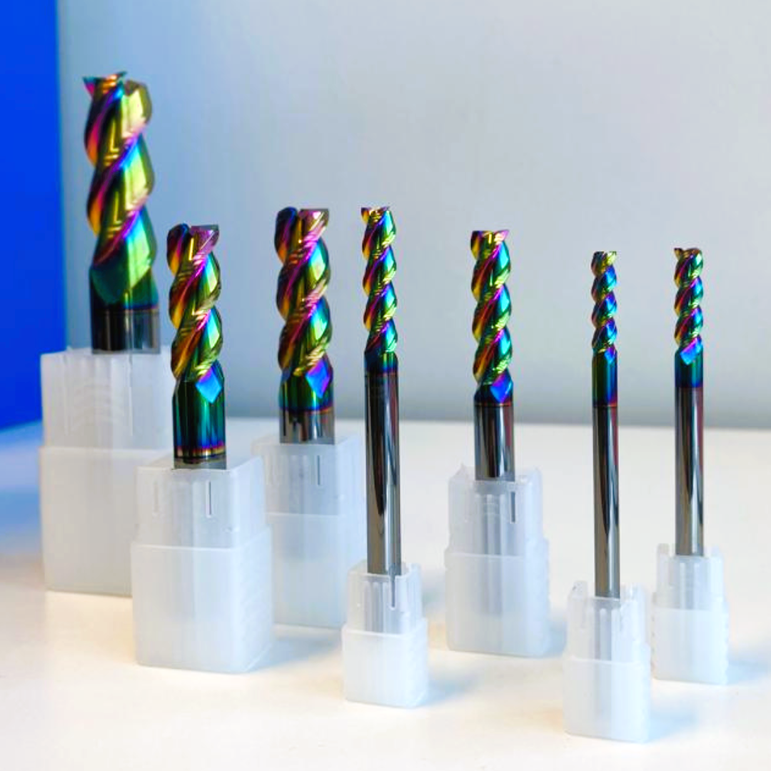 Carbide End Mill Ø12mm 3 Flute DLC Coated (for Aluminium)