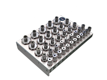 HSS Rotabroach 39pc Set Ø12mm-Ø50mm with Rack