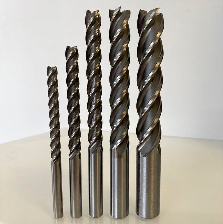 HSS End Mill Extra Long Ø12x100x160 4 Flute