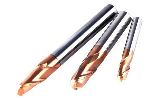 Carbide Ball Nose End Mill Ø4mm 2 Flute