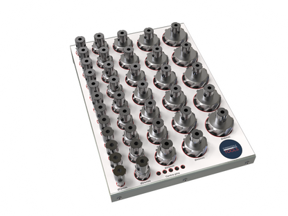 HSS Rotabroach 39pc Set Ø12mm-Ø50mm with Rack