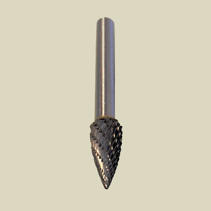 Carbide Burr G-Ø8x20mm (Pointed Tree)