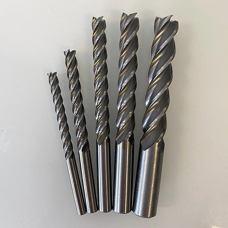 HSS End Mill Extra Long Ø20x100x160 4 Flute