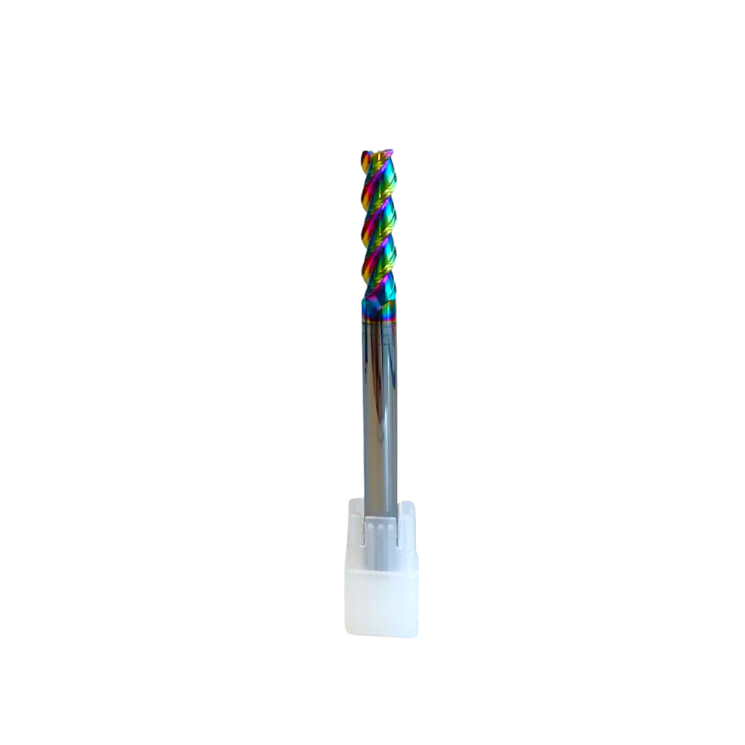 Carbide End Mill Ø3mm 3 Flute DLC Coated (for Aluminium)