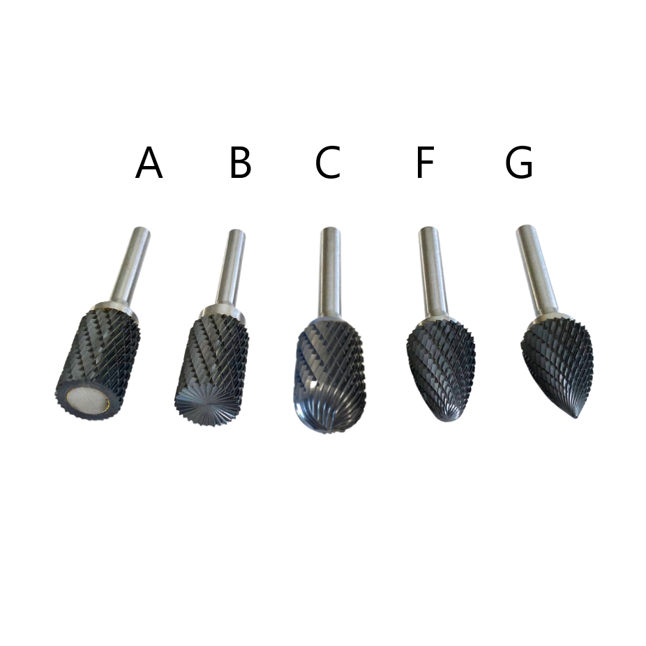 Carbide Burr F-Ø8x20mm (Round Nose Tree)