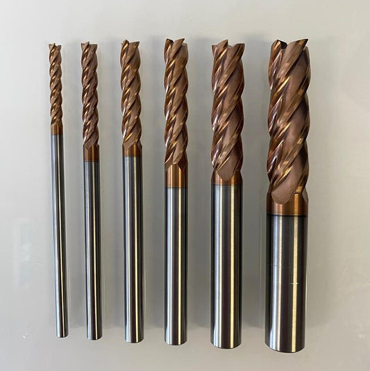 Carbide End Mill Extra Long Ø8x50x150 4 Flute