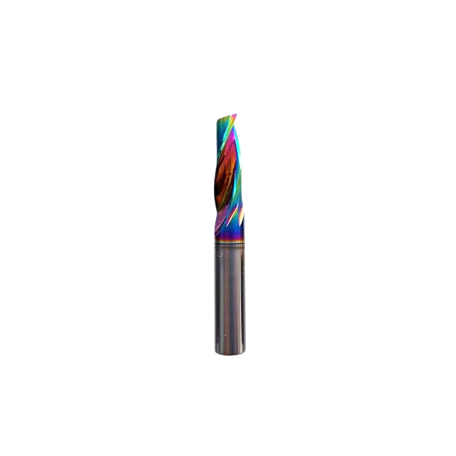 Carbide End Mill Ø8mm Single Flute DLC Coated (for Aluminium)