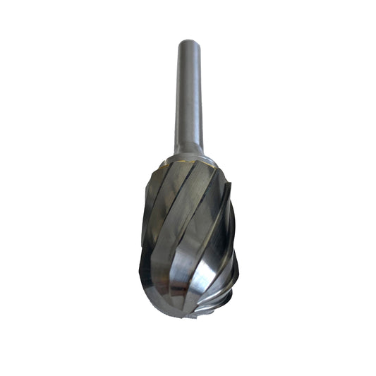 Carbide Burr C-Ø16x25mm Single Cut (Cylinder Ball Nose)