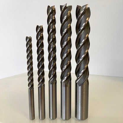 HSS End Mill Extra Long Ø8x70x120 4 Flute