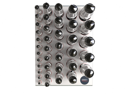 MT Drill 29pc Set Ø12mm-Ø40mm with Rack